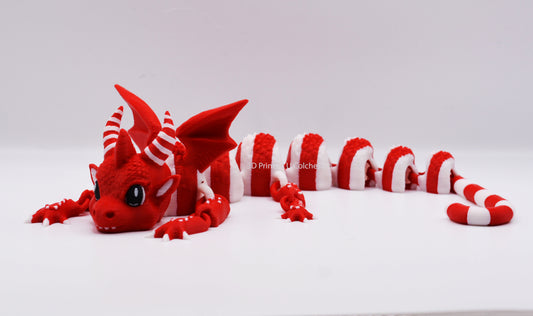 Candy Cane Dragon