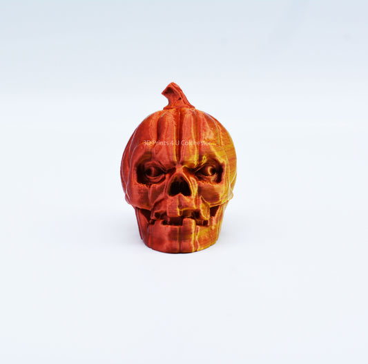 Pumpkin Skull Decoration