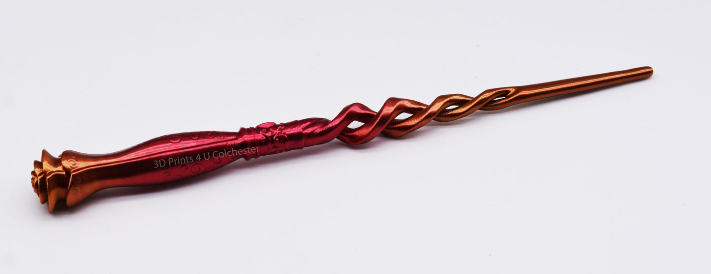 Rose Intertwined Wand